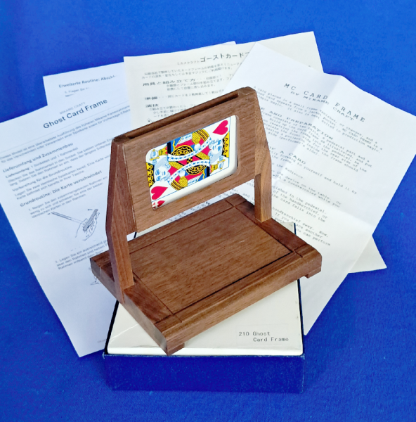 MIKAME Ghost Card Frame / MC Card Frame • Holz • seltenes Sammlerstück